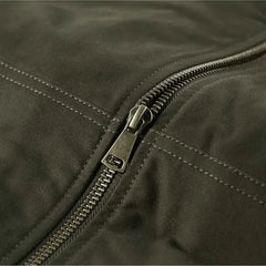 HEARUJOY - Men's New Autumn and Winter Cotton Jacket with Fleece Thickened Cargo Flight Short Plus Size Hooded Quilted Jacket