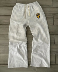 Hearujoy Y2K hip-hop letter embroidered Swiss sweatshirt suit street 2024 new American fashion splicing retro loose zipper sports suit