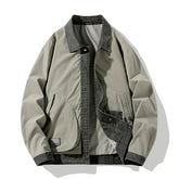 HEARUJOY - American Heavy Cargo Men's Casual Design Sense Loose Thin Flight Jacket Spring and Autumn New
