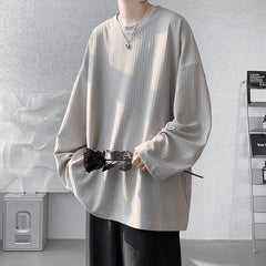 HEARUJOY - Spring Mens T Shirt Hip Hop Casual Tops Tees T Shirt White Big Size Top Men's Clothing Oversized Streetwear Korean Tees