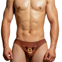 Hearujoy Male Underwear Underpants Ropa Interior Hombre Cute Gay Sexy Underwear Low-Rise Calzoncillos Hombre Slip Men's Briefs Cuecas