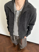 HEARUJOY - Vintage Turtleneck Button-up Cardigans Mens Knitted Solid Color Slim Fit Sweater Jacket Coat Men Stylish Knitting Sweater Coats