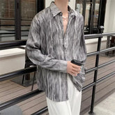 HEARUJOY - Casual Long-sleeved Shirt ForMen's Clothing Autumn Trendy Brand Sun Protection
