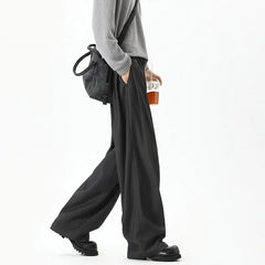 HEARUJOY - Y2k Wide Leg Cargo Pants New Men's Overalls Multi-Pocket American Hiphop Pants Men's Black Pants Baggy Joggers 5XL