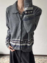 HEARUJOY - Stylish Mens Slim Knitted Cardigans Autumn Winter Outdoor Casual Turn-down Collar Knit Jacket Coat Men Vintage Crochet Sweaters