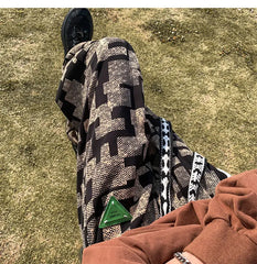 HEARUJOY - American Pants Men Korean Style Loose Feet Casual Pants Nine-point High Street Fashion Trousers