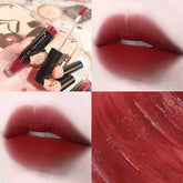 Bulk Lip Gloss Nude Color Velvet Lipstick Liquid Lips Tint Waterproof Long Lasting Sexy Brown Red Matte Lipgloss Cosmetic
