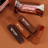 Hengfang Chocolate Lipstick Matte Moisturizing Delicate Silky Easy-to-color Nude Makeup Natural Lasting Lip Makeup