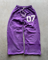 Hearujoy 90s Streetwear Woman Number Pants Y2k Harajuku Running Joggers Sport Casual Trousers Printed Pattern Fashion Hip Hop Street Sweatshirt Pocket