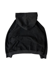 Hearujoy Punk Gothic oversize hoodie with wash effect and letter print