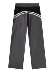 Hearujoy Loose Fit Polyester Mid-Length Men's Color Block Casual Joggers - Non-Stretch Fabric for Spring