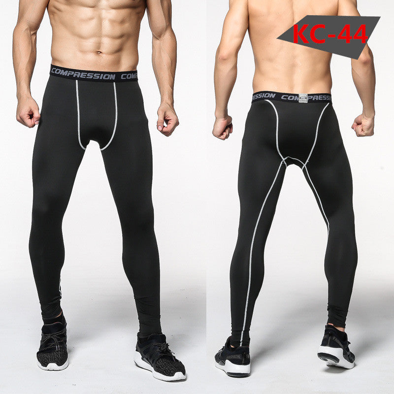 Hearujoy Bodybuilder Patterned Tight Compression Pants