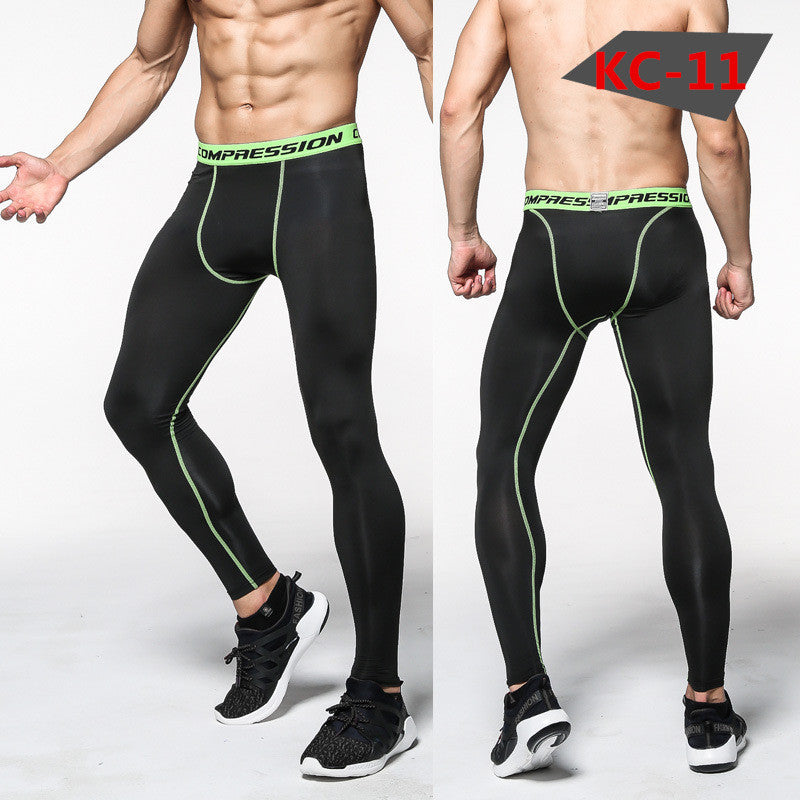 Hearujoy Bodybuilder Patterned Tight Compression Pants