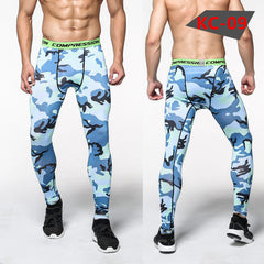 Hearujoy Bodybuilder Patterned Tight Compression Pants