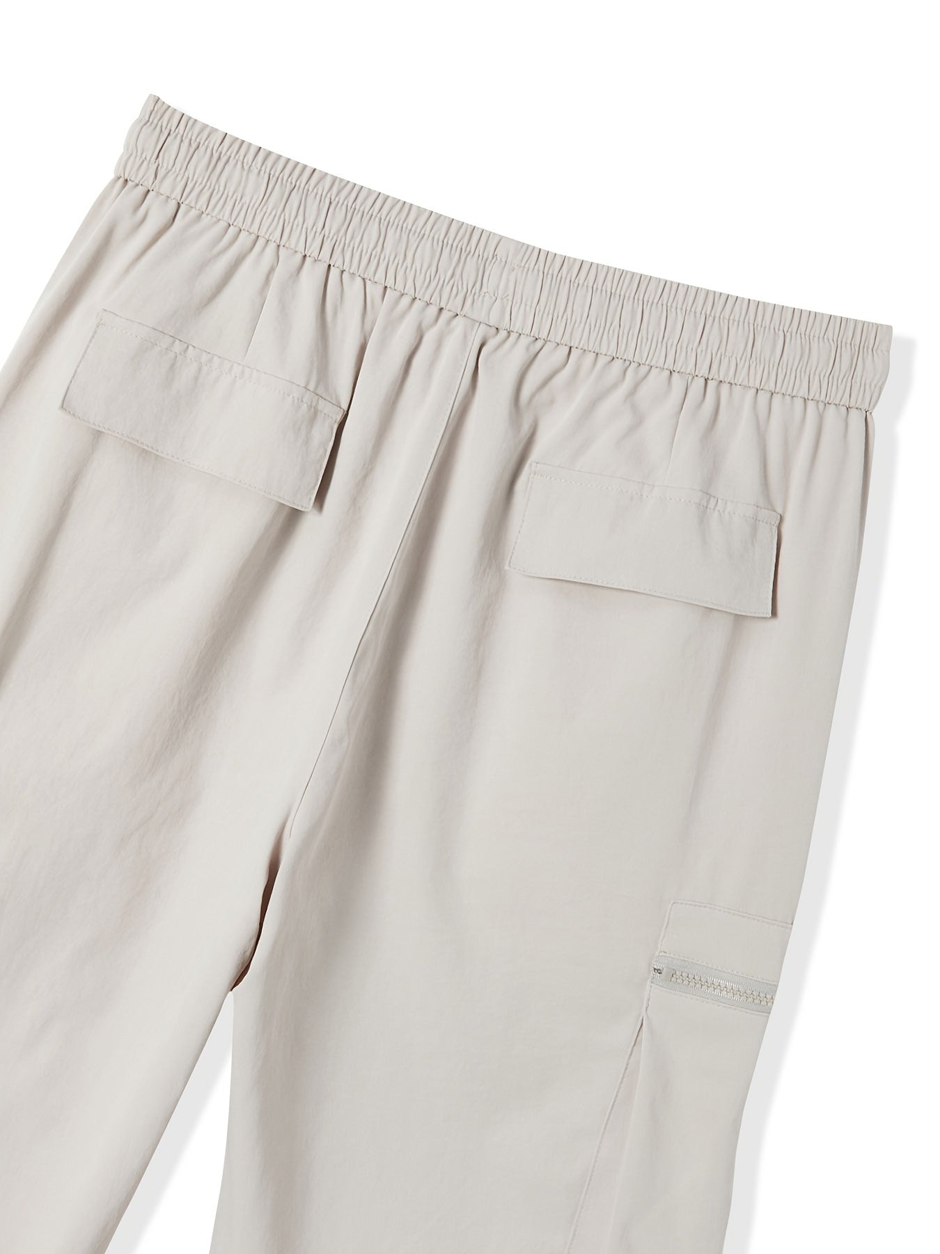 Hearujoy [1pc Men'S Loose-Fit Cargo Pants] Men'S Loose-Fit Cargo Pants, Polyester Solid Color Street Style, Regular Length, Non-Stretch Woven Fabric, with Multiple Pockets for All-Season Casual Wear