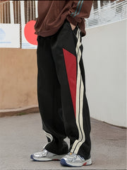 Hearujoy Men'S Casual Handsome Loose Fit For Everyday And Outdoor Wear With Sweatpants And Side Stripes