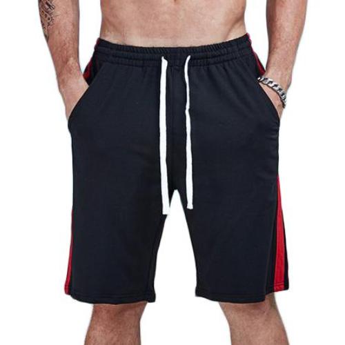 Hearujoy Casual Jogger Loose Double Striped Shorts