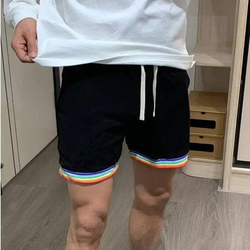 HEARUJOY  -  Shorts for Men Sweat Drawstring Joggers Sports Summer New in Pant 2025 Casual Xl Fashion Personalizate No Logo Man Short Pants