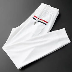 HEARUJOY  -  Casual Pants Men Fitness Sportswear Tracksuit Sping Autumn Bottoms Skinny Sweatpants Cotton Trousers Track Pants
