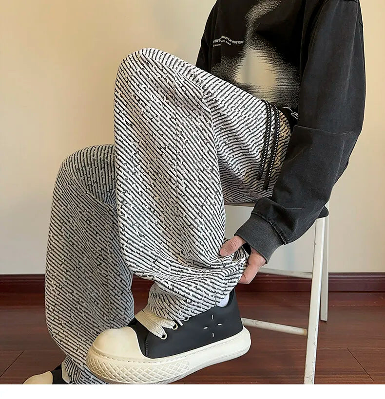 HEARUJOY  -  New Men's Hiphop Pants Men's Ins High Street Spring And Autumn Assault Pants Harem Trousers Sweatpants