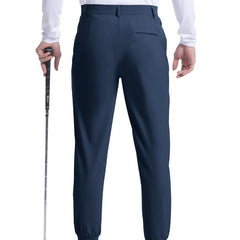 HEARUJOY  -  Men's Youth Elastic Golf Jogging Slim Pants Leisure Four Seasons High-grade Sense of Business Casual Pants