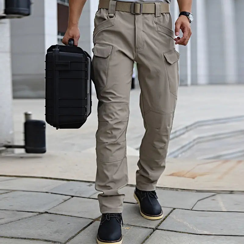 HEARUJOY  -  Safari Style Men new y2k Camouflage Full pants Spring Summer Quick Dry Outdoor Train Streetwear Male Sports Wide Cargo Trousers