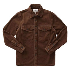 HEARUJOY  -  American Retro Heavyweight Corduroy Shirt Men's Loose Workwear New Thick Long Sleeved Shirt Jacket Men