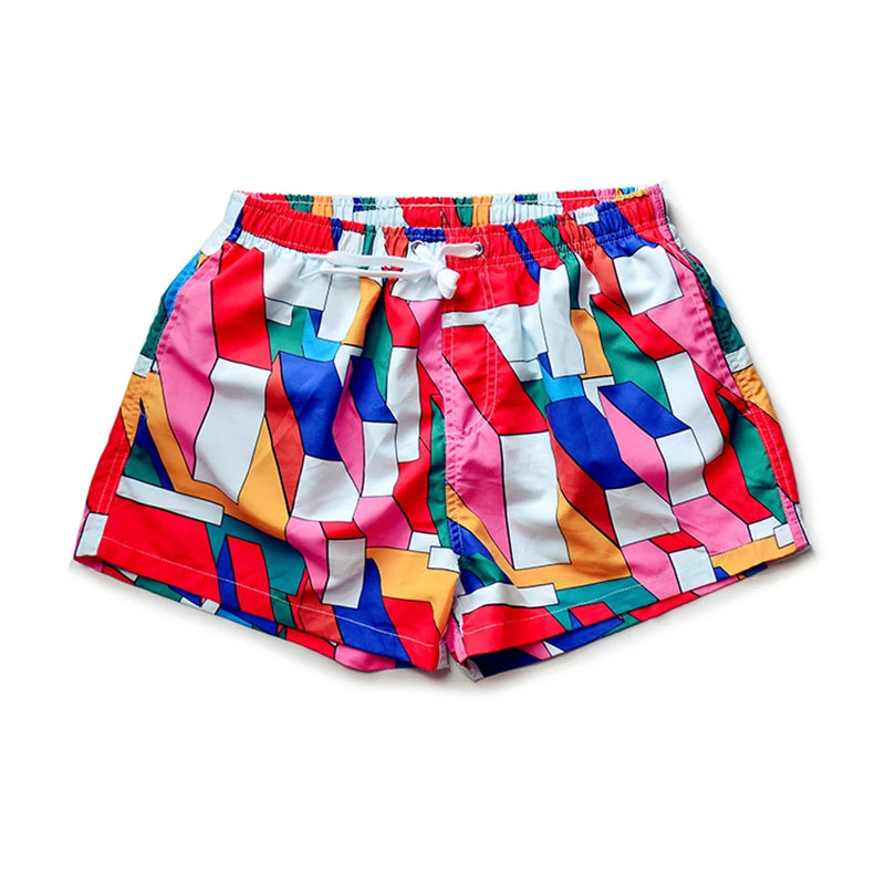 Hearujoy Ropa Hombre Swimming Shorts Men's Shorts Beach Bermuda Masculina Pantalones Cortos De Hombre Home Casual Trunks Swimwear