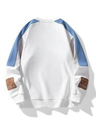 HEARUJOY  -  Men's New Long-sleeved Spring Autumn Korean Embroidered Trendy Brand Versatile Teen Top