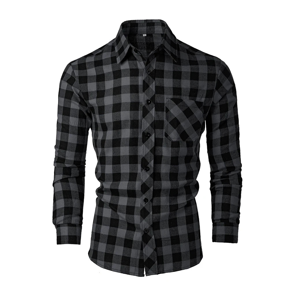 HEARUJOY  -  Casual Outing 2XL Long Sleeve Blouse Casual Men Clothing Tops Printed Casual Top Everyday Use Polyester Fabric