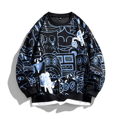 HEARUJOY  -  Spring Autumn Men Sweatshirts Casual Korean Style Long Sleeve Shirts Male Hoodies Round Neck Unisex Pullovers