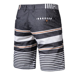 Hearujoy Casual Shorts Men 100% Cotton Striped Men's Sports Shorts Summer Outdoor High Quality Fahion Shorts for men