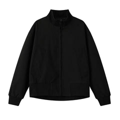 HEARUJOY  -  Spring Short Jacket Men Casual Motorcycle Jacket Men Streetwear Hip-hop Loose Bomber Jacket Mens Black Jackets Coat M-3XL