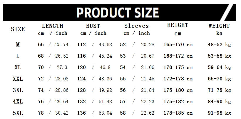 HEARUJOY  -  American Style Men's Crew Neck Sweatshirt Basic Pullover Harajuku Sweatshirt Long Sleeve T-shirt Fashion Men's Clothing 5XL