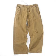 HEARUJOY  -  Premium Men's Garment-Dyed Cotton Canvas Casual Pants American Vintage Spring Summer Relaxed Straight-Leg Comfort Trousers