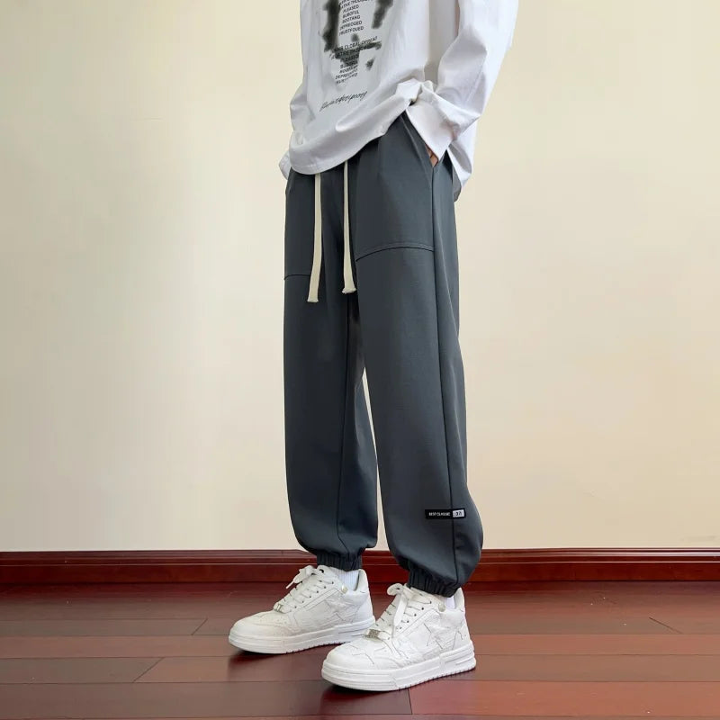 HEARUJOY  -  Men's New Fashionable Versatile Sports Leisure Straight Leg Pants Outdoor High-quality Sports Trend Comfortable Breathable Pants