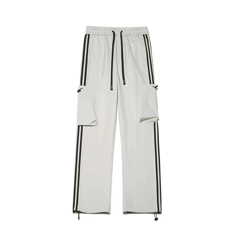 HEARUJOY  -  Streetwear Men's Pants Harajuku Fashion Joggers Trousers Cargo Pants Elastic Waist Cargo Pants Men Casual Hip Hop Sweatpants Men
