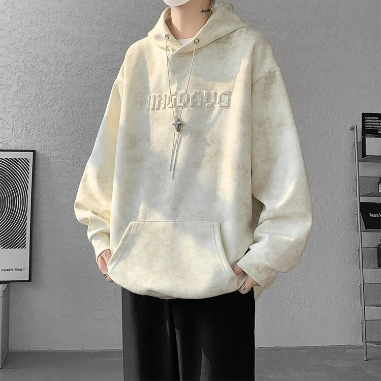HEARUJOY  -  Casual Long Sleeves Hoodies Summer Hip Hop Loose Skateboard Casual Men's Streetwear PUNK Clothes Plus Oversized 6XL 7XL