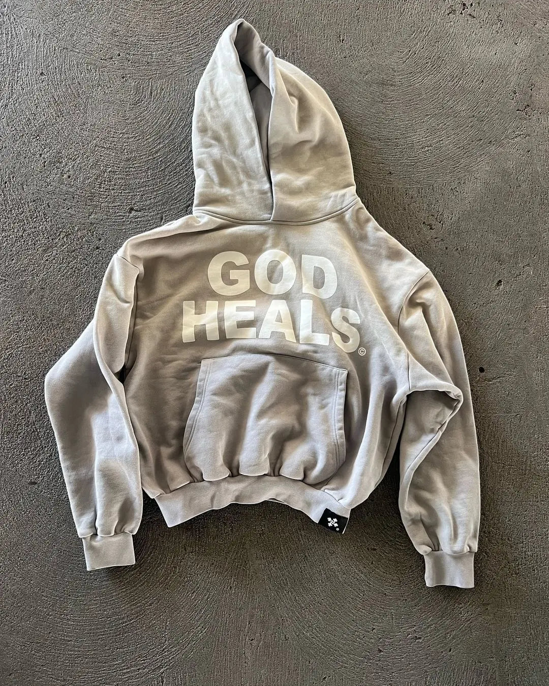 Hearujoy Vintage Streetwear God heals Painting Printed Hoodies Women Sweatshirt Harajuku 2024 New Oversized Street Y2k Tops Men Clothing