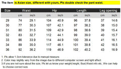 HEARUJOY  -  Pure Cotton Casual Pant Men Double Pleated High Waisted Breathable Trousers Business Casual Formal Pants Men Social Trousers