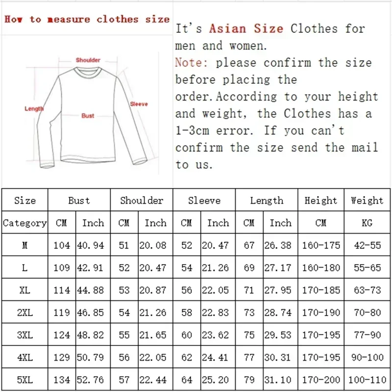 HEARUJOY  -  Men's Cotton Plain T-shirts White Full Sleeves Fashion Mens Oversized T Shirt 5XL Casual Wear Letter Print Tee Shirts for Men