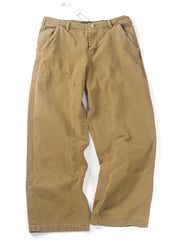 HEARUJOY  -  Premium Men's Garment-Dyed Cotton Canvas Casual Pants American Vintage Spring Summer Relaxed Straight-Leg Comfort Trousers