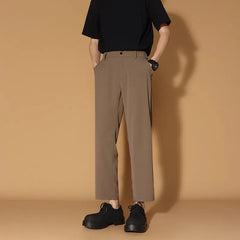 HEARUJOY  -  Mens Pants Fashion Men's Pants Summer Suit Pants Casual Korean Men's Pants Joggers Men Streetwear Casual Sports Large Size 8XL-M