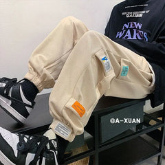 HEARUJOY  -  Durable Non-Pilling Non-Fading Men's Summer New Workwear Dirt-Resistant Slimming Magic Patch Ankle Pants