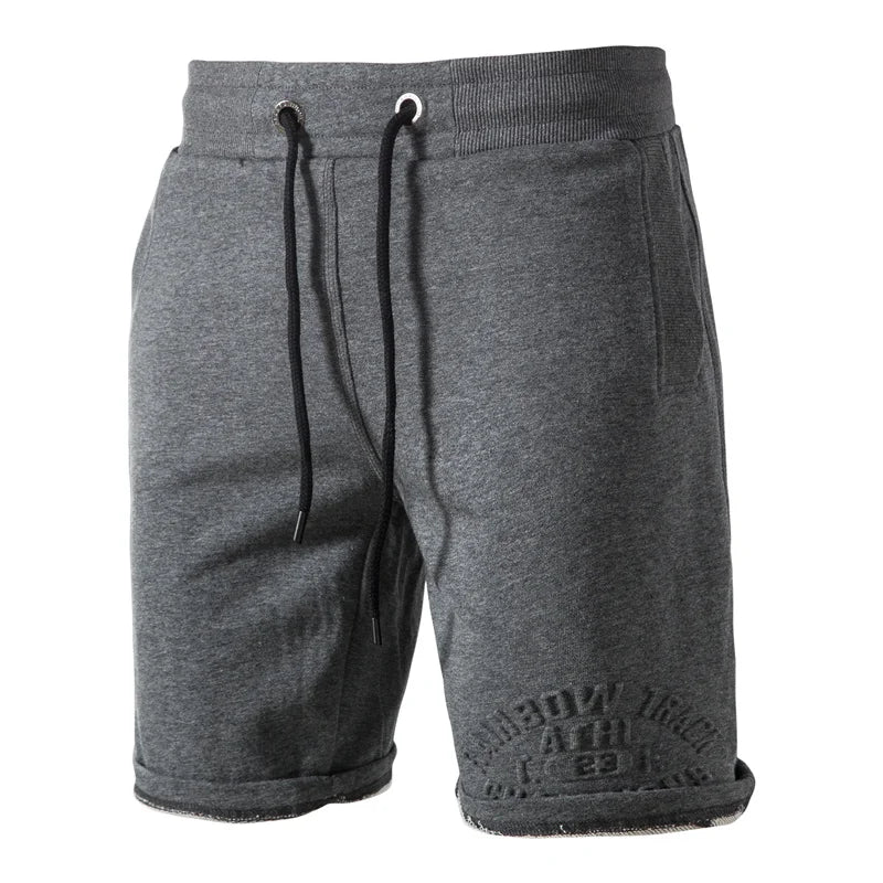 Hearujoy Brand Cotton Mens Shorts Solid Color Embroidery Casual Shorts Men New Summer Fashion High Quality Cargo Shorts Men