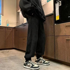 HEARUJOY  -  Plain Male Sports Pants Joggers Fashion Y2k Autumn Winter Essential Casual High Quality Harajuku Harem Trousers Men's Sweatpants