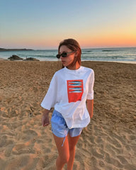 Hearujoy Harajuku Summer Casual Y2k Tops Love Pink Letter Graphic T Shirts Couple Streetwear Oversized Gothic Clothes Goth Women Clothing