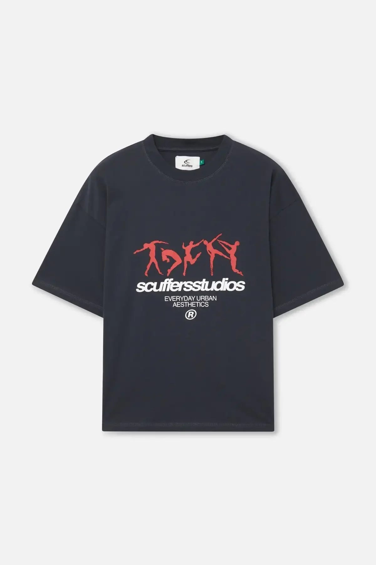 Hearujoy Harajuku Scuffer Graphic T Shirts Gothic Oversized Long sleeves All Cotton Clothes Streetwear Y2k Tops Casual Men Clothing