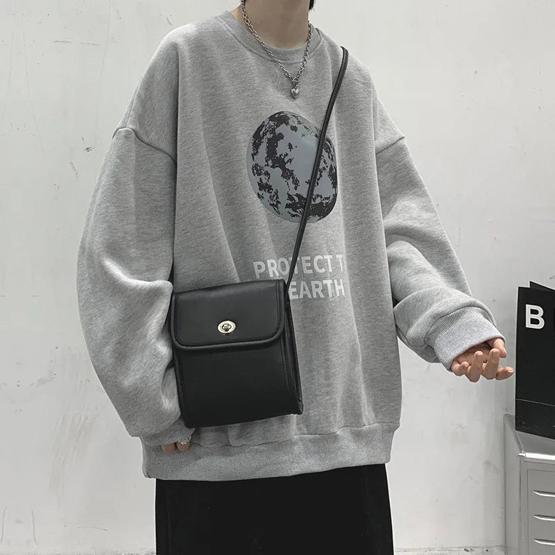 HEARUJOY  -  Latest Stylish Men's Hoodies Thin Long Sleeve Cotton T-Shirts Comfortable Casual Streetwear Tops For Spring Autumn Season Outfit