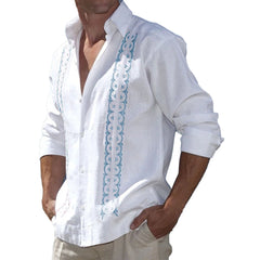 HEARUJOY  -  Male Shirt Men Blouse Holiday Polyester Briefs Men's Blouse Party Popular Casual Autumn Daily Four Seasons